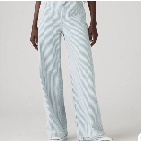 NWT Levi’s high rise cinch baggy carpenter jean - Picture 1 of 4